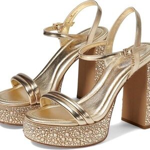 MICHAEL Michael Kors Womens Laci Platform Sandal